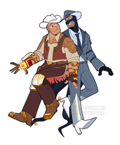 Full-body + Additional Characters + Complex Design for both